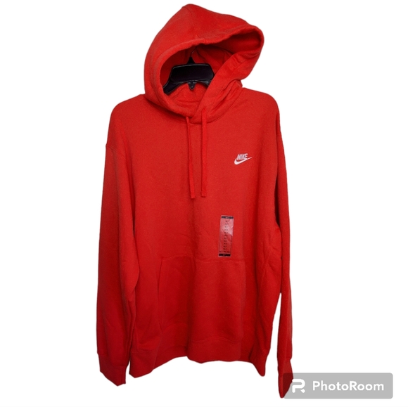 Nike Other - Nike Sportswear mens red hoodie size XLT Tall